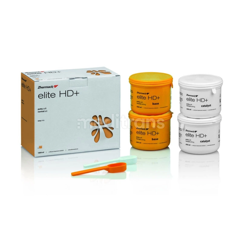 Шпатлевка Elite HD+ Putty Soft Normal, 2 шт. (450 мл + 450 мл)