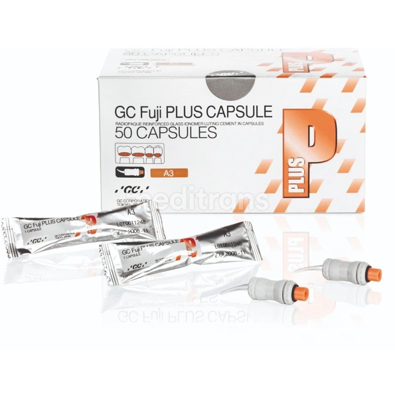 Fuji Plus glasjonomer cement 50 капсул