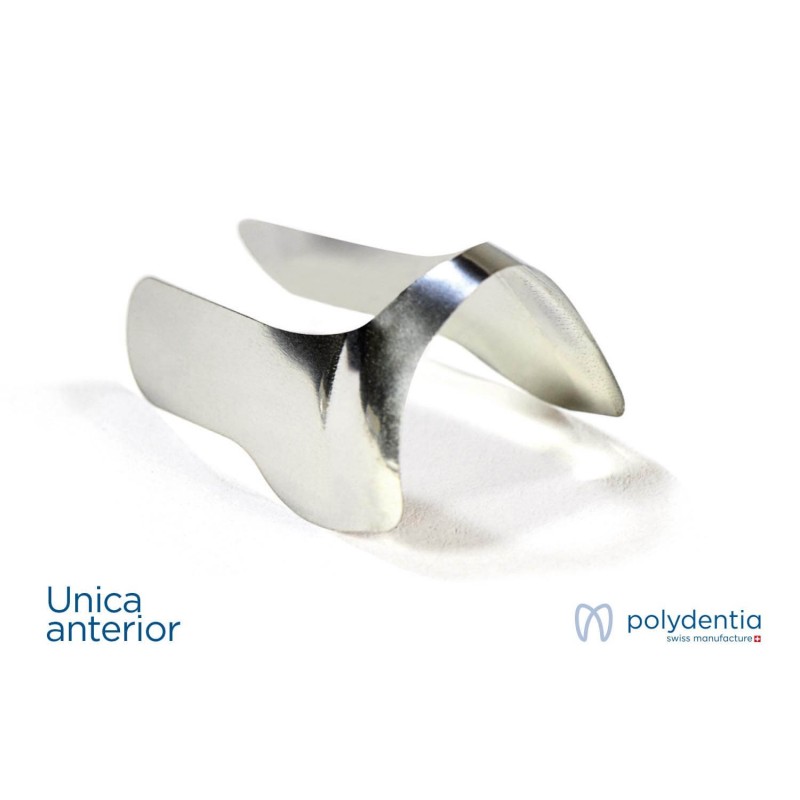 Unica Anterior 50 шт. металлические полоски для передних зубов Polydentia