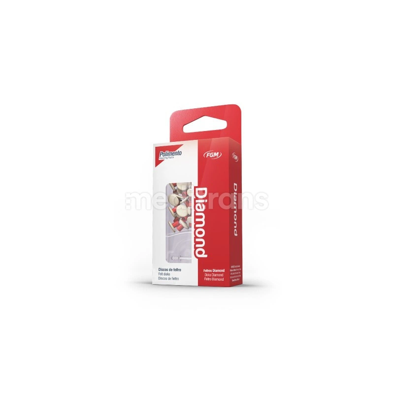 Diamond Felts 8/12mm ass. 24 шт. с мандрилой