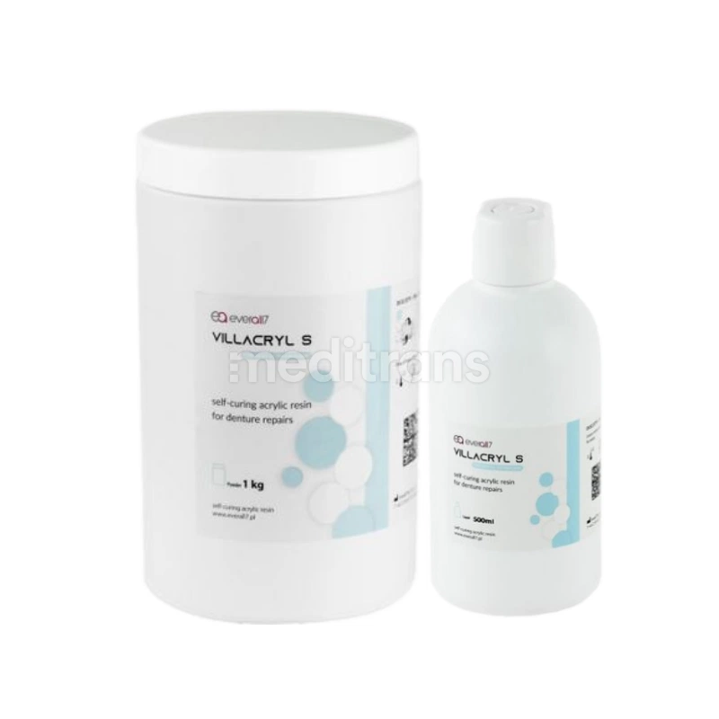 Villacryl s V4 порошок 1 кг + Villacryl s жидкость 500 мл