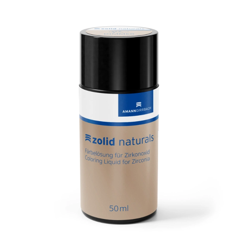 Zolid Naturals-красящий раствор Amann Girrbach 50 мл