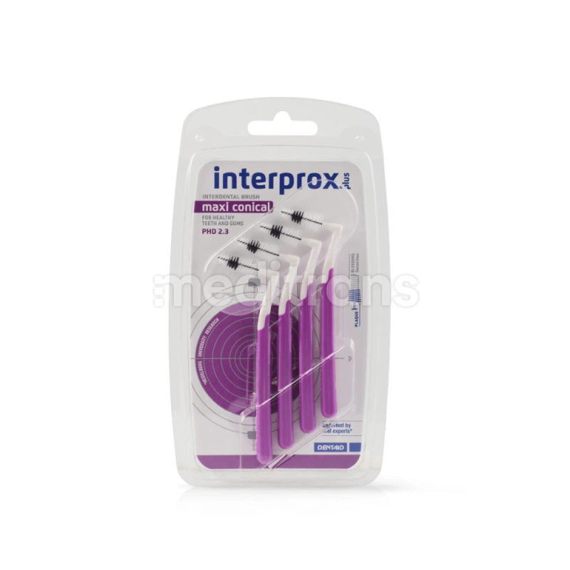 Interprox Plus Maxi Conical фиолетовый 2,3 мм 4 шт.