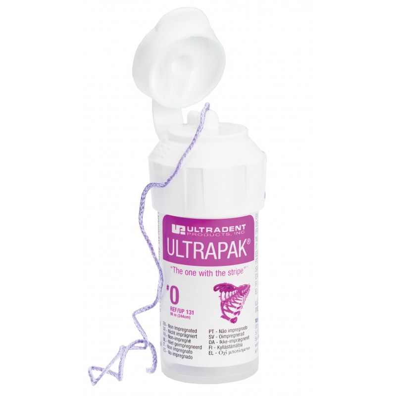 Ультрапак ретракционные нити 244см. Ultradent