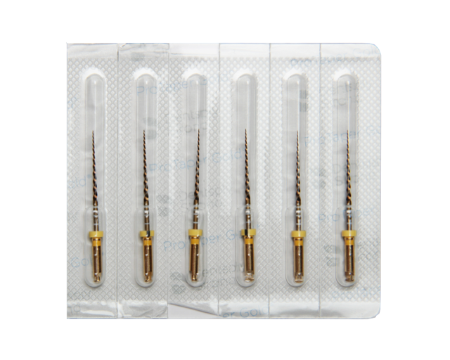 Машинные файлы ProTaper Gold 6 шт. Dentsply Sirona