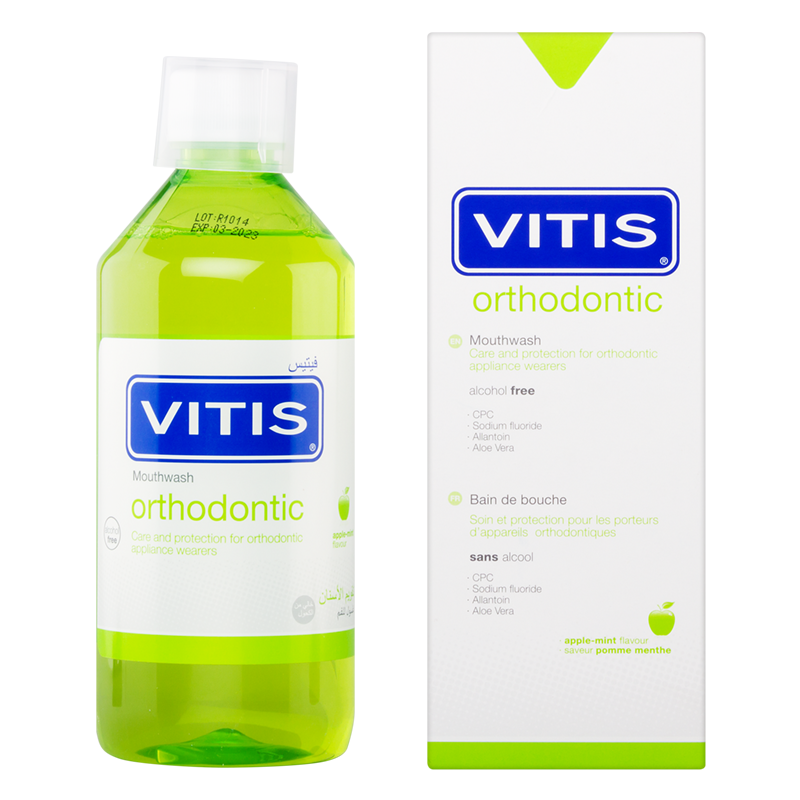 VITIS orthodontic – ополаскиватель для ортодонтических пациентов