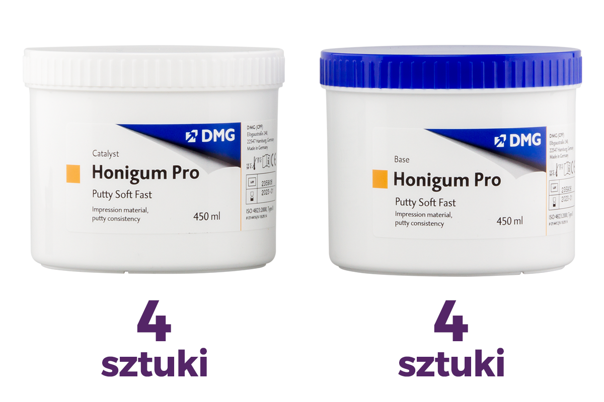 Honigum Pro Putty Soft Fast 450 мл × 8 шт. DMG