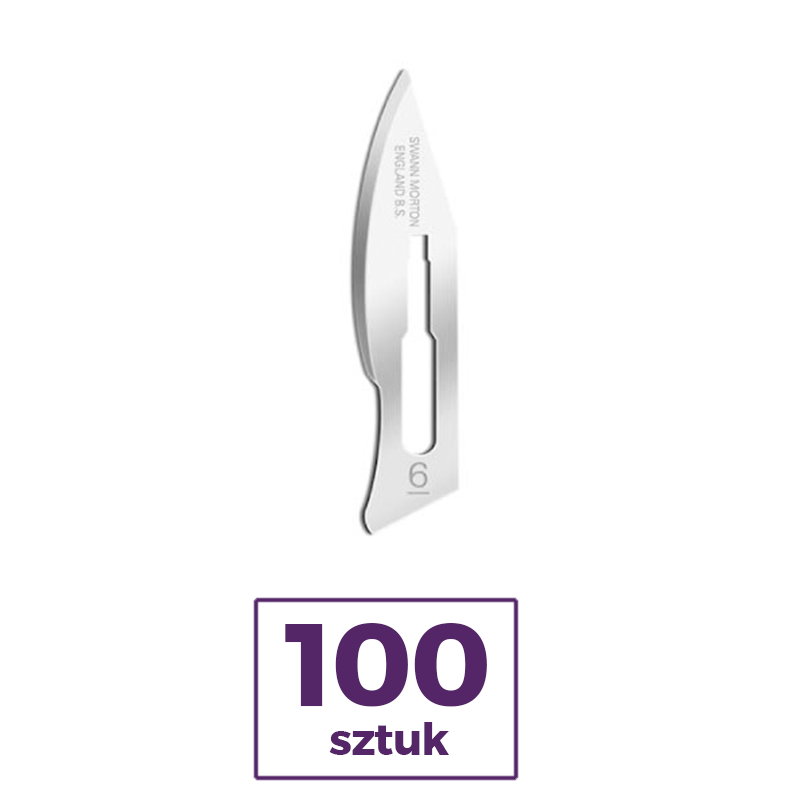 Лезвия хирургические Swann-Morton 100 шт.