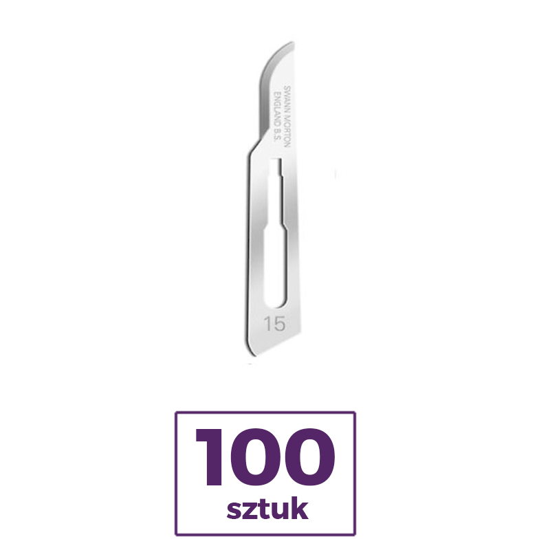 Лезвия хирургические Swann-Morton 100 шт.