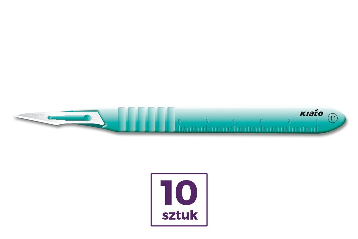 Одноразовые скальпели Kiato Plus, 10 шт.