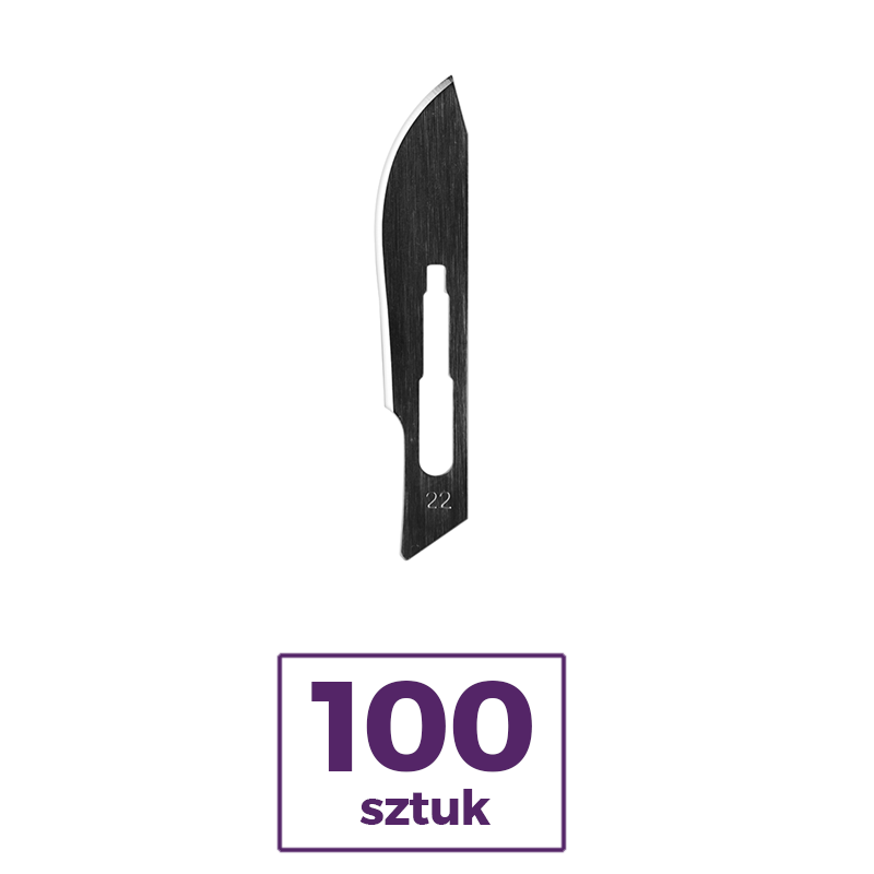 Лезвия для скальпеля Kiato Plus 100 шт.