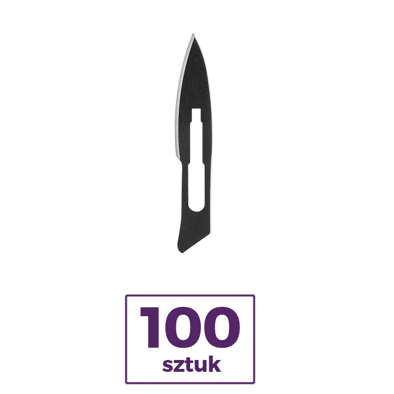 Лезвия для скальпеля Kiato Plus 100 шт.