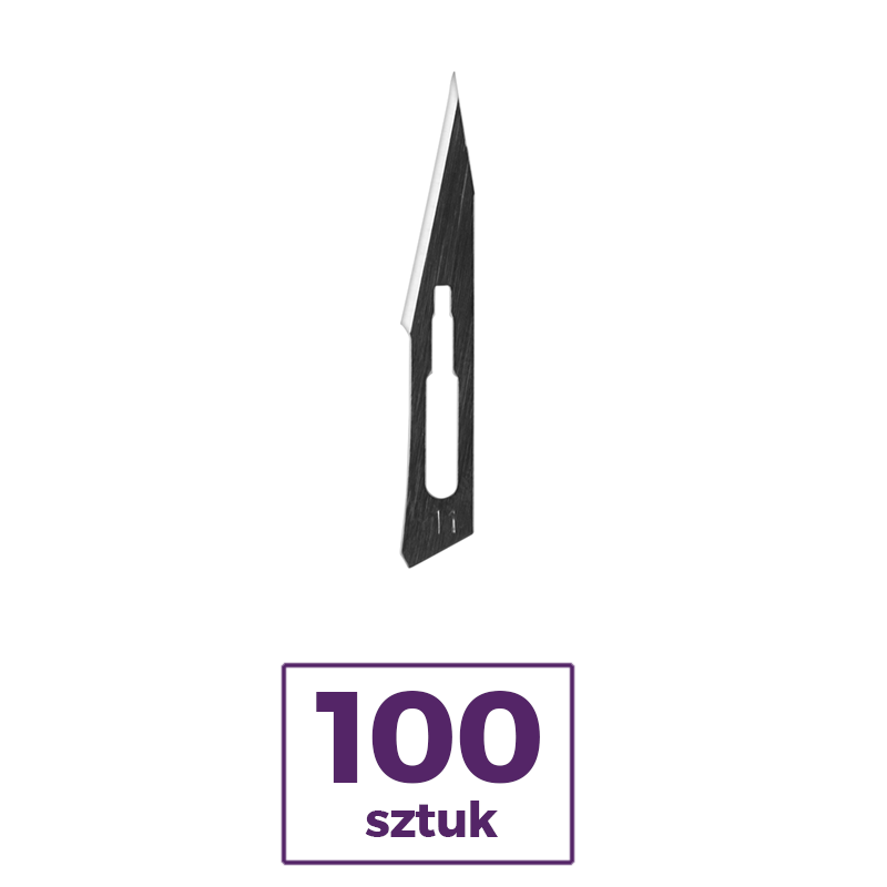 Лезвия для скальпеля Kiato Plus 100 шт.