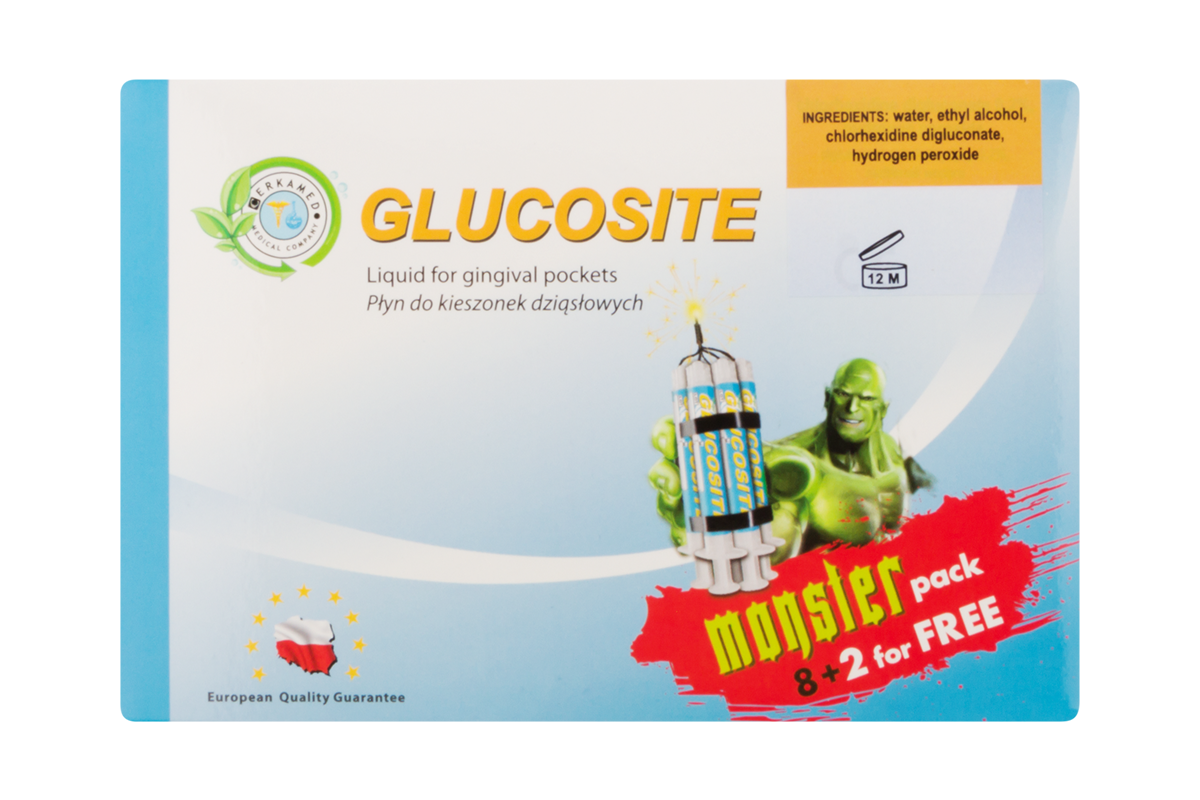 Glucosite MONSTER PACK 2 мл × 10 шт. Cerkamed