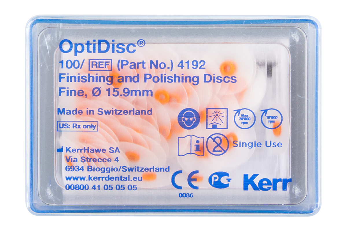 Абразивные диски OptiDisc, 100 шт. Kerr