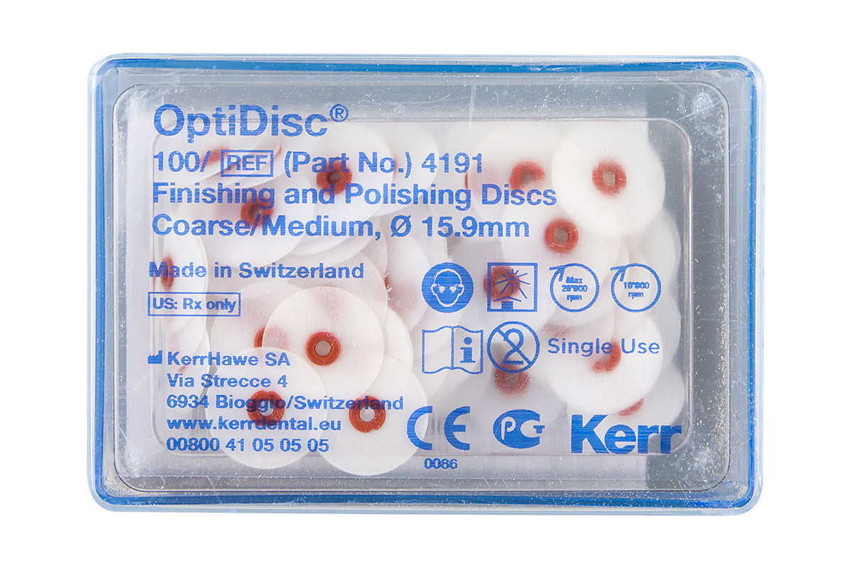 Абразивные диски OptiDisc, 100 шт. Kerr
