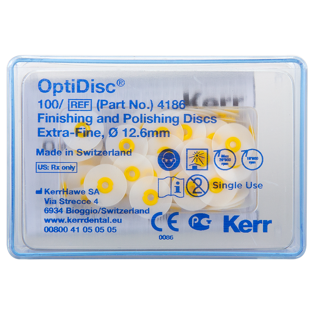 Абразивные диски OptiDisc, 100 шт. Kerr