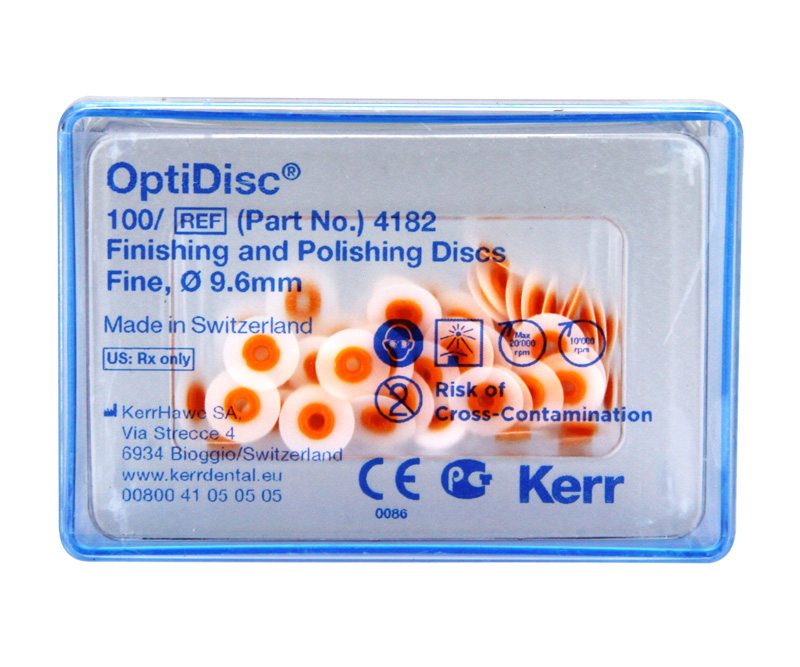 Абразивные диски OptiDisc, 100 шт. Kerr