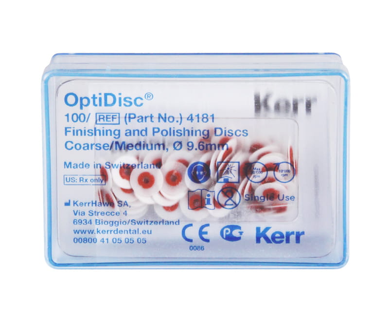 Абразивные диски OptiDisc, 100 шт. Kerr
