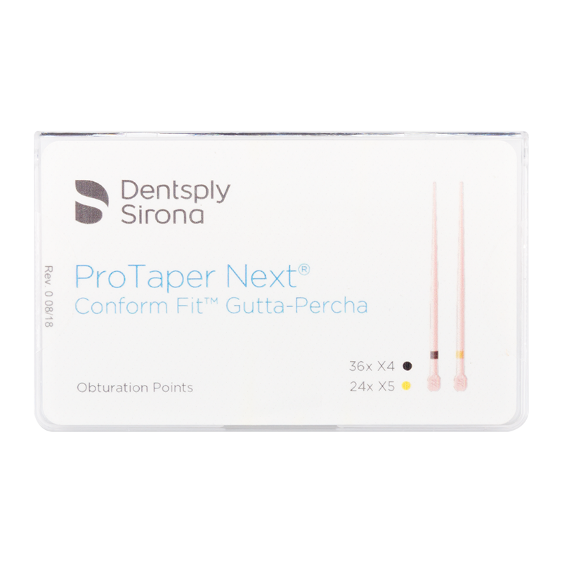 Гуттаперчевые штифты ProTaper Next 60 шт. Dentsply Sirona