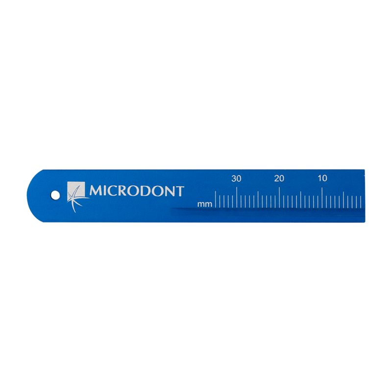 Эндодонтическая металлическая линейка 1 шт. Microdont