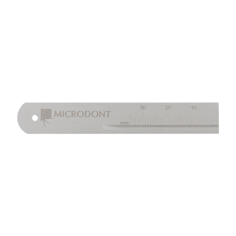 Эндодонтическая металлическая линейка 1 шт. Microdont