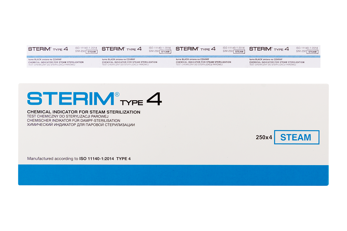 Тесты стерилизации Sterim кл. 4, 4 × 250 шт.