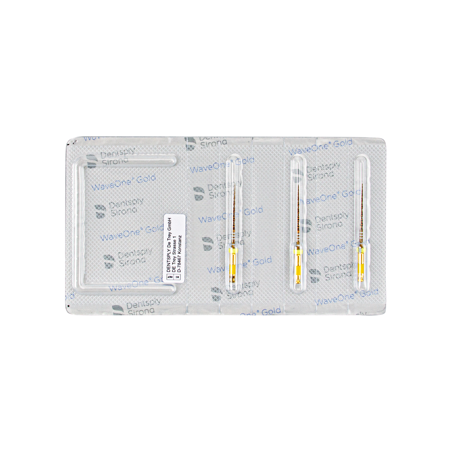 Реципрокные файлы WaveOne Gold 3 шт. Dentsply Sirona