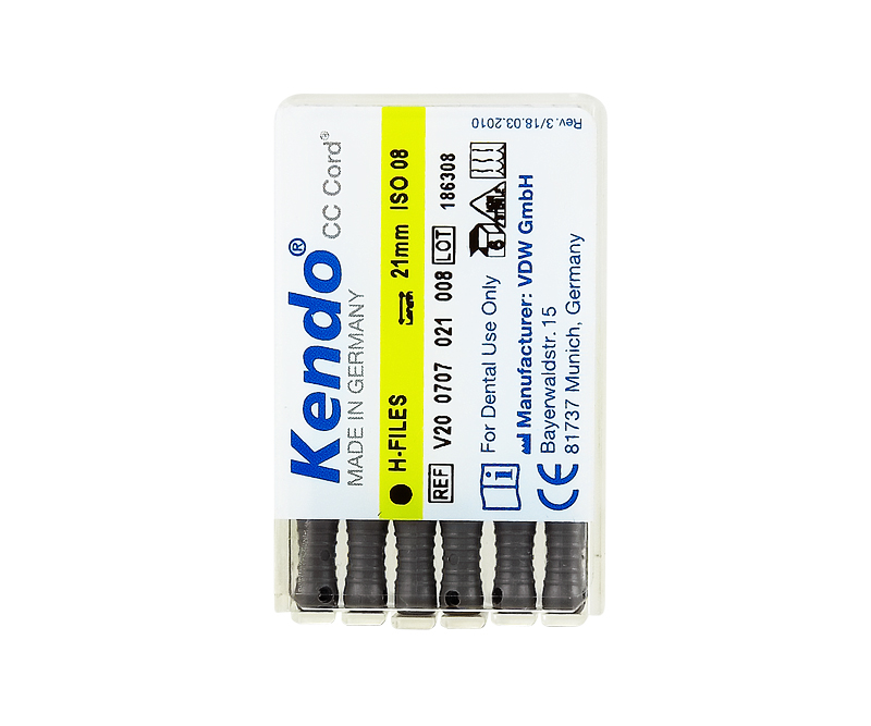 H-файлы Kendo 6 шт. VDW