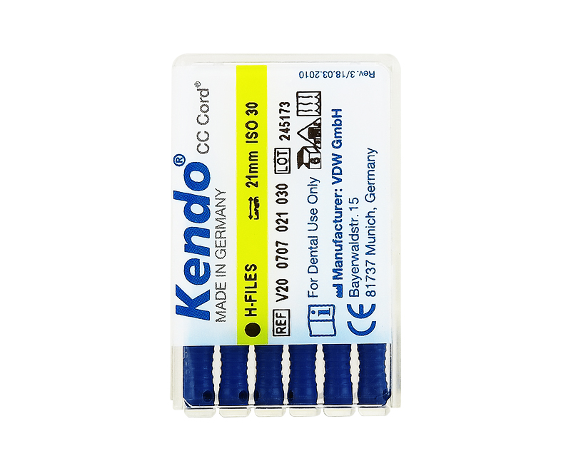 H-файлы Kendo 6 шт. VDW