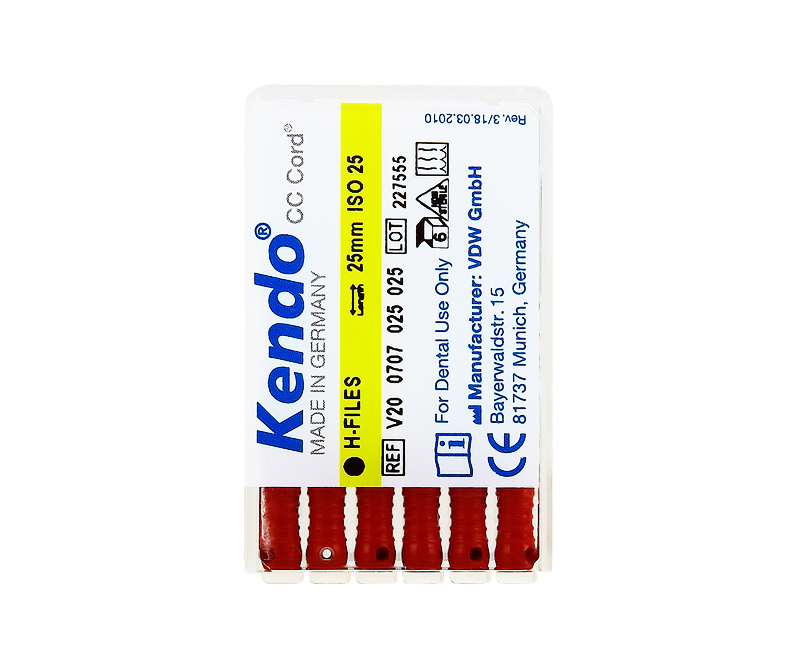 H-файлы Kendo 6 шт. VDW