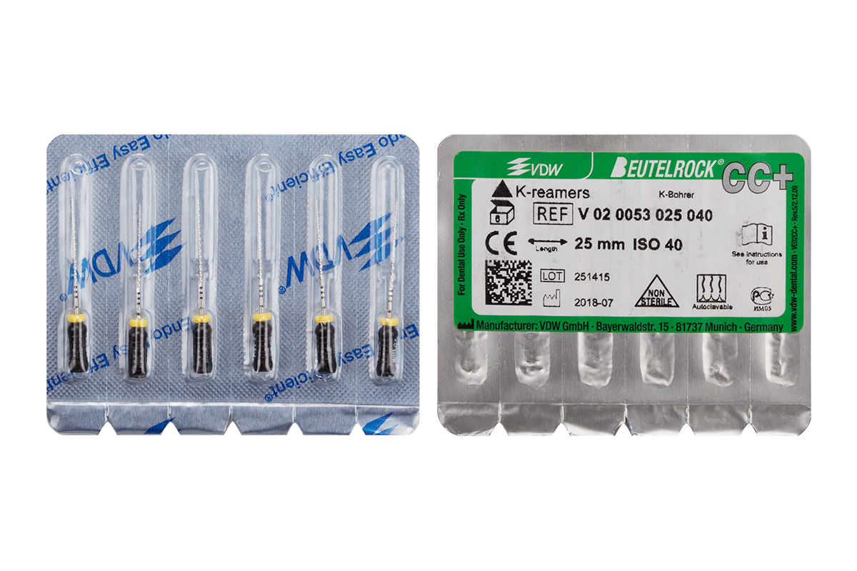 Римеры K-Reamers 6 шт. VDW