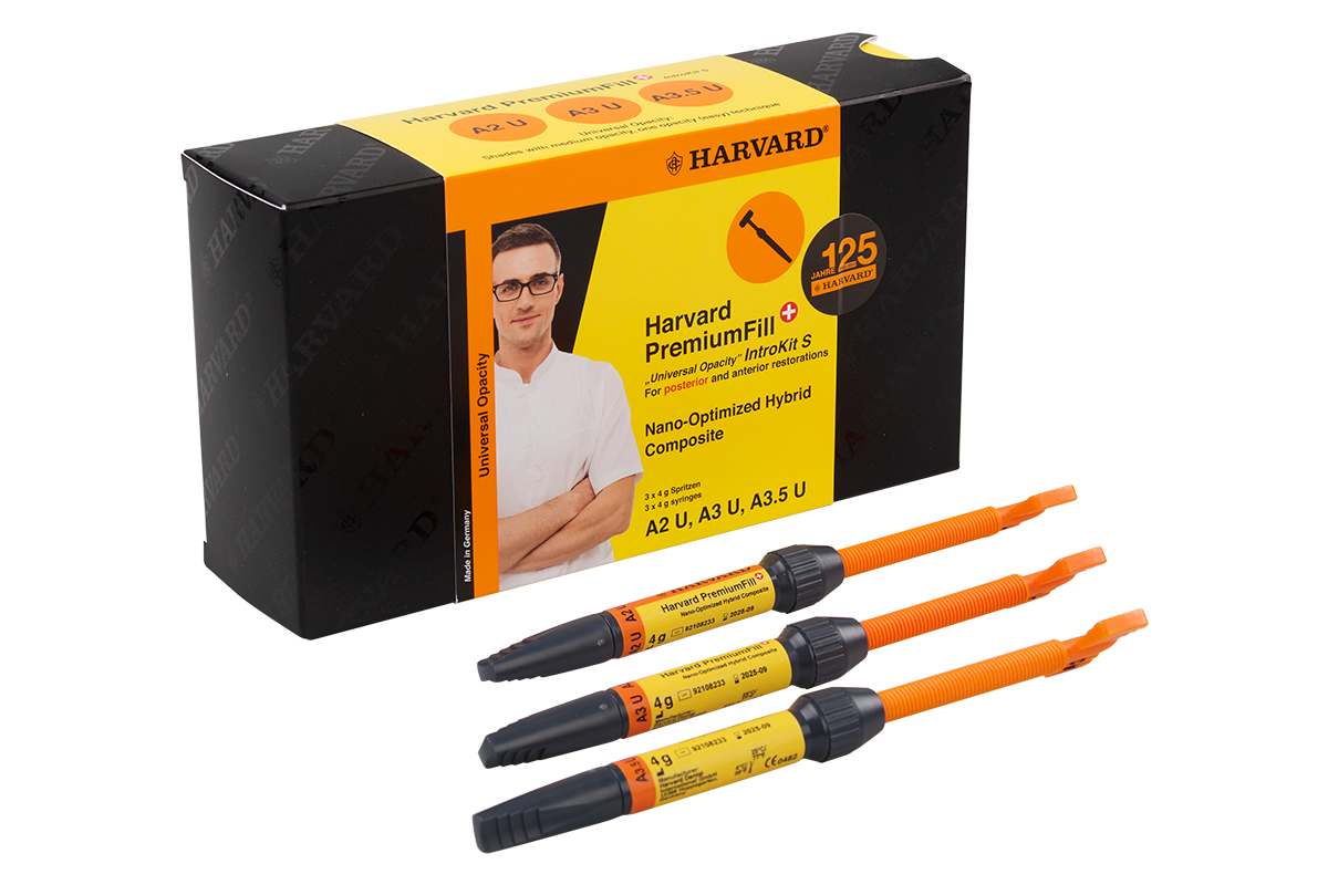 Harvard PremiumFill IntroKit S 4 г × 3 шт.