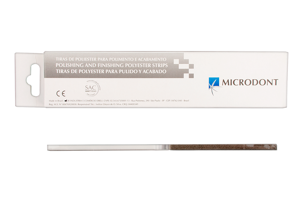 Абразивные полиэстровые полоски 150 шт. Microdont