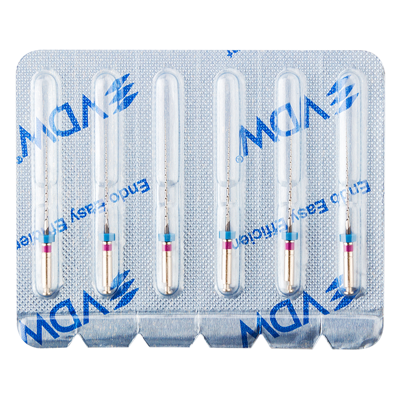 NiTi-файлы Mtwo 6 шт. VDW