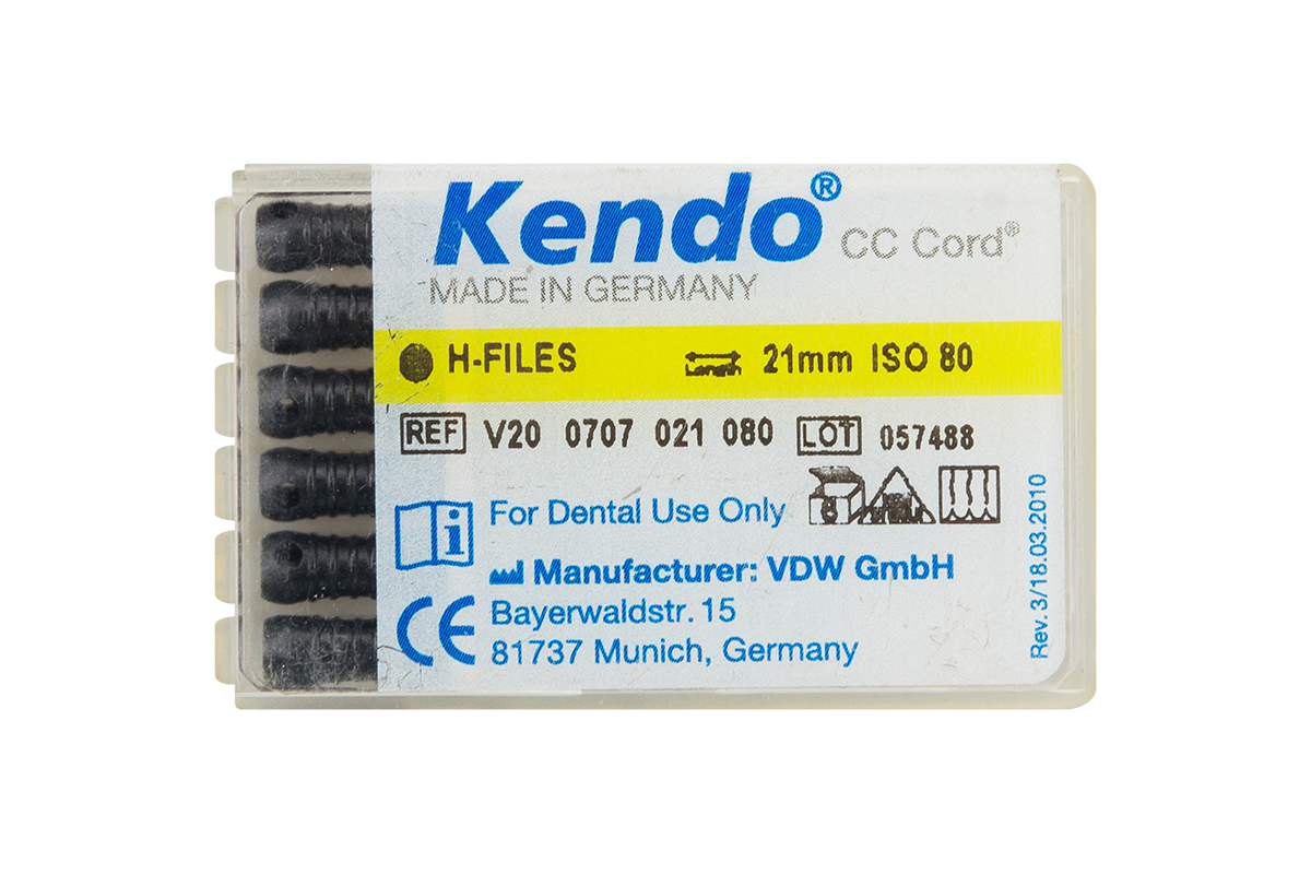 H-файлы Kendo 6 шт. VDW