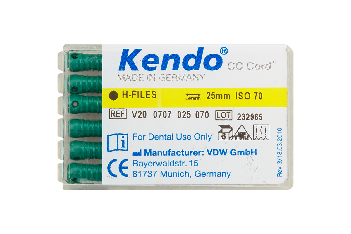 H-файлы Kendo 6 шт. VDW
