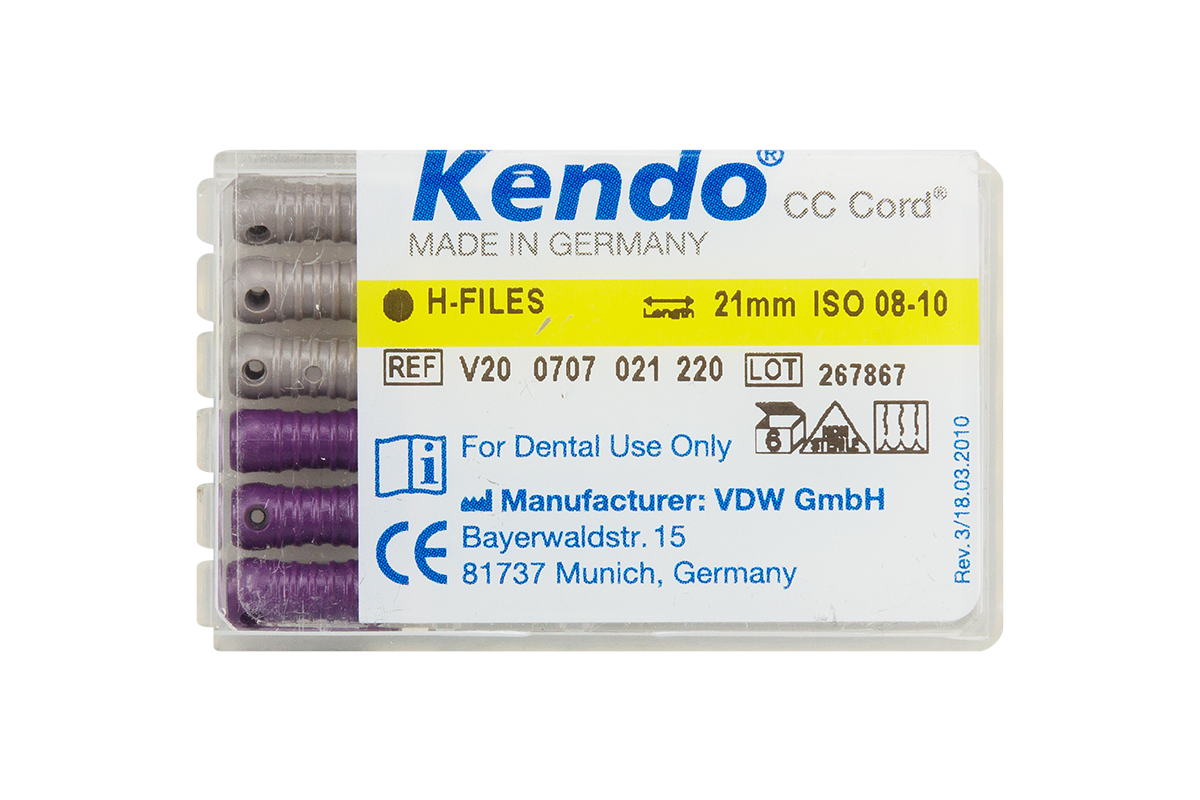 H-файлы Kendo 6 шт. VDW