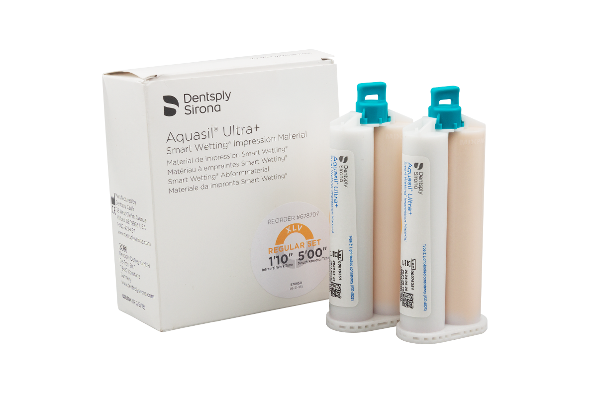 Aquasil Ultra+ 50 мл × 2 шт. Dentsply Sirona