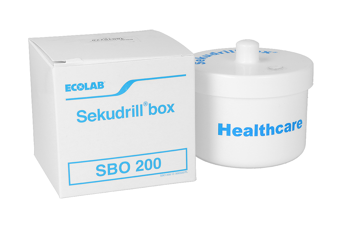 Sekudrill Box контейнер для дезинфекции боров 200 мл Ecolab