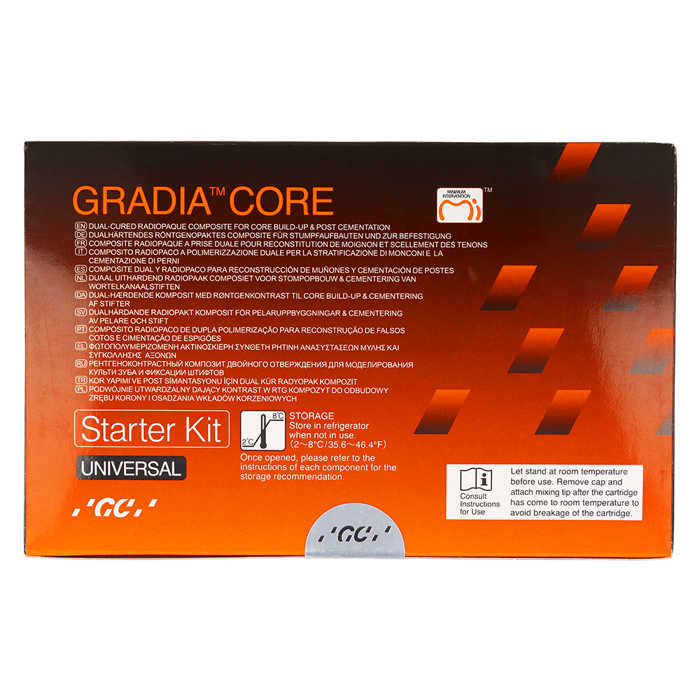 Стартовый набор Gradia Core (20 г + 5 мл + 3 мл) GC