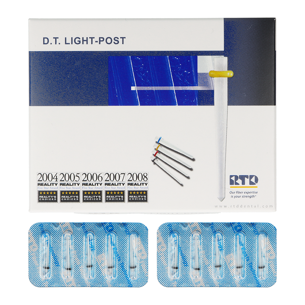 Стекловолоконные штифты D.T. Light-Post, 10 шт. RTD