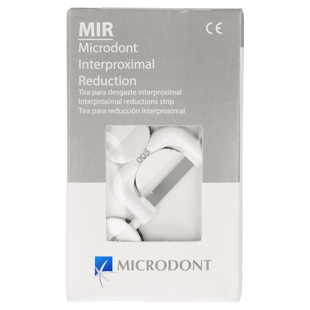 Kit Prime MIR абразивные межзубные полоски 6 шт. + ручка Microdont