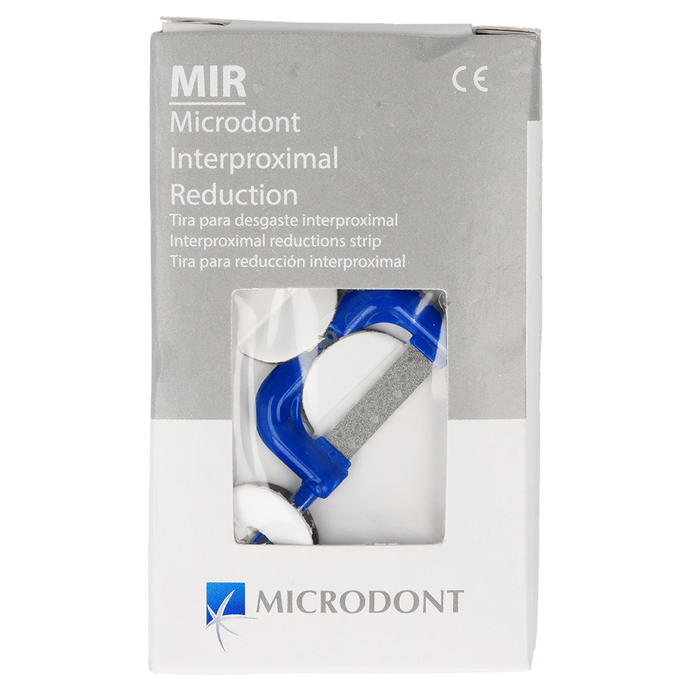 Kit Prime MIR абразивные межзубные полоски 6 шт. + ручка Microdont