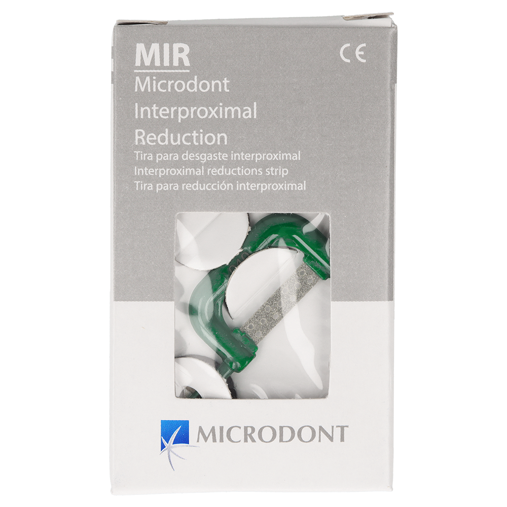 Kit Prime MIR абразивные межзубные полоски 6 шт. + ручка Microdont