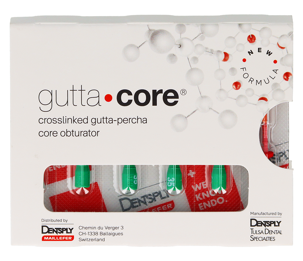 GuttaCore обтураторы 6 шт. Dentsply Sirona