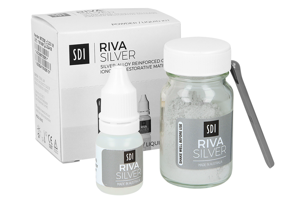Riva Silver (32 г порошок + 8,9 мл жидкость) SDI