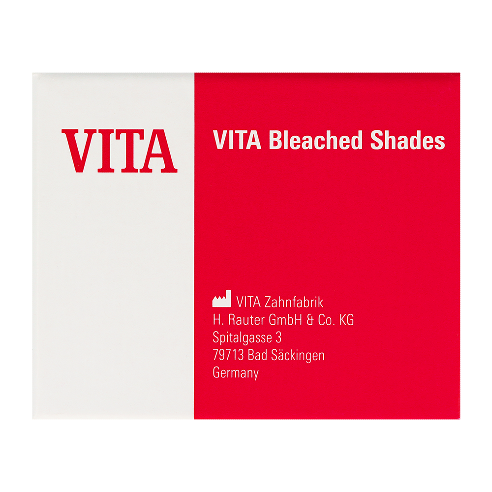 Расцветка VITA Bleachedguide (отбеленные оттенки)