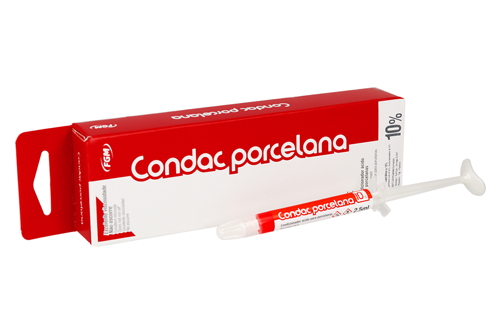 Condac Porcelana 10% протравка для керамики 2,5 мл FGM
