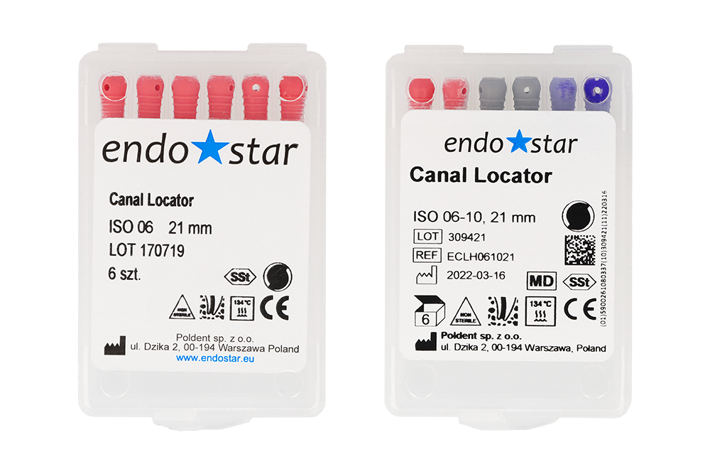 Файлы Canal Locator 6 шт. Endostar